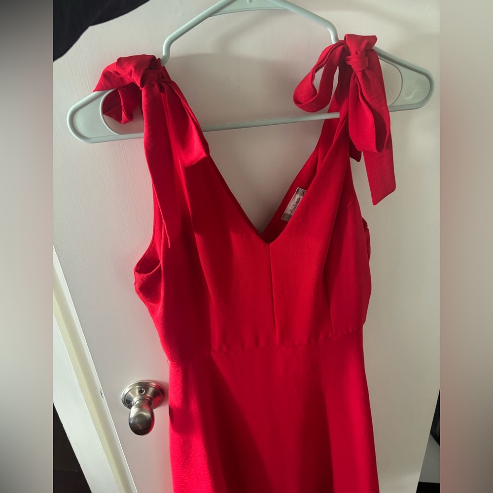 Altar'd State Bold Red Dress